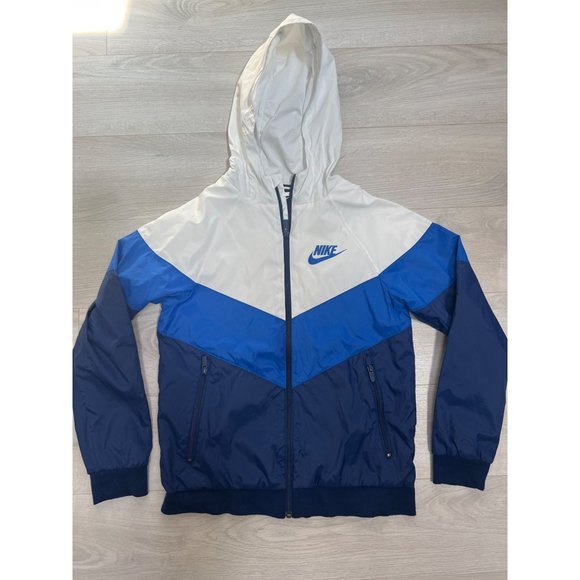 Nike Other - Nike Boys Large | Tri color Blue Windbreaker